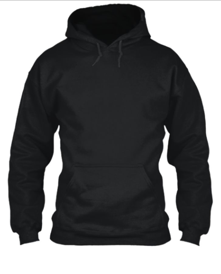 Black hoodie aesthetic - Front