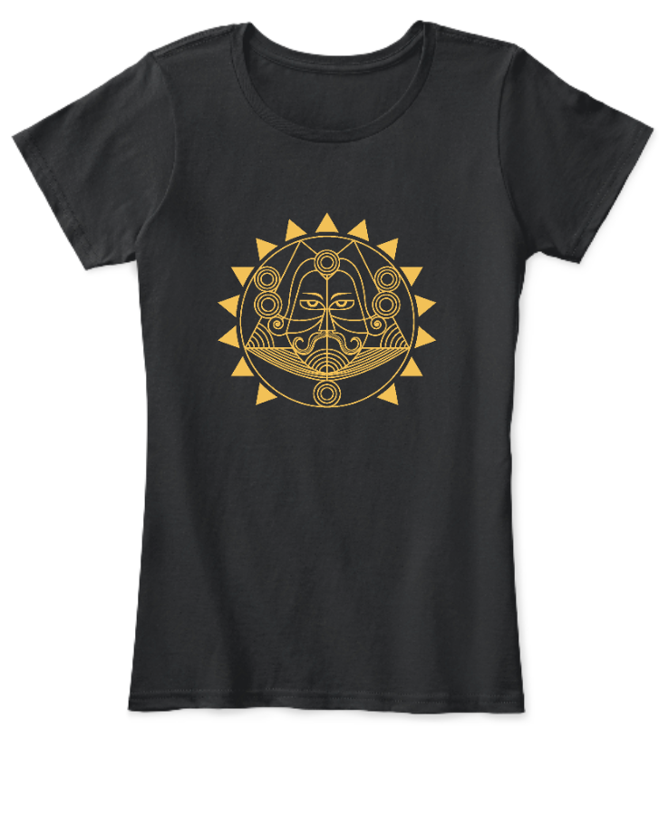 Black traditional women's - Front