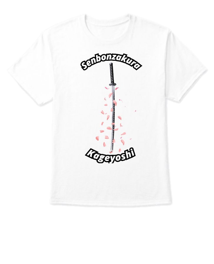 Bleach t-shirt | anime  | senbonzakura kageyoshi |  - Front