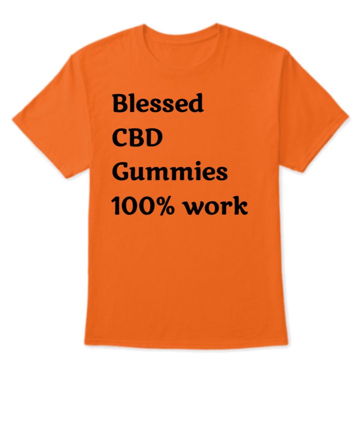 Blessed CBD Gummies 100% work - Front