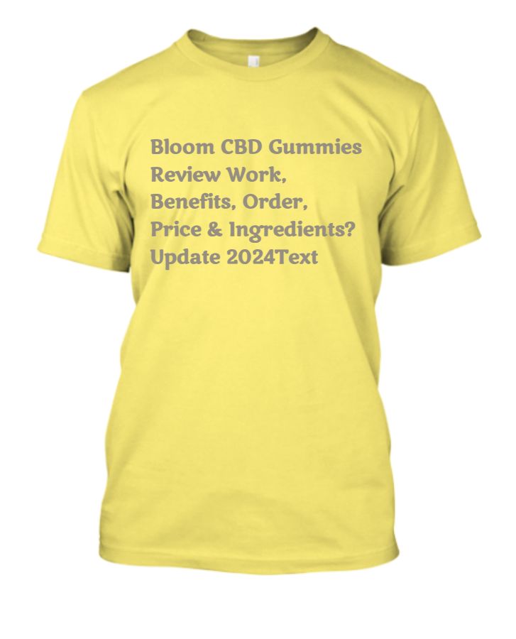 Bloom CBD Gummies Review Work, Benefits, Order, Price & Ingredients? Update 2024 - Front