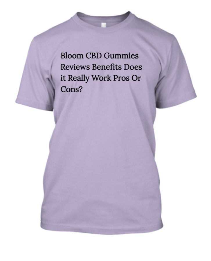Bloom CBD Gummies Reviews Benefits Does it Really Work Pros Or Cons? - Front