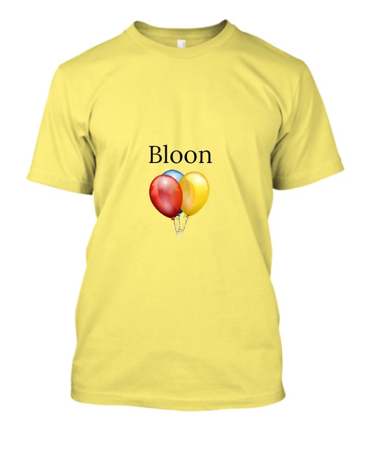 Bloon half sleev t-shirt - Front