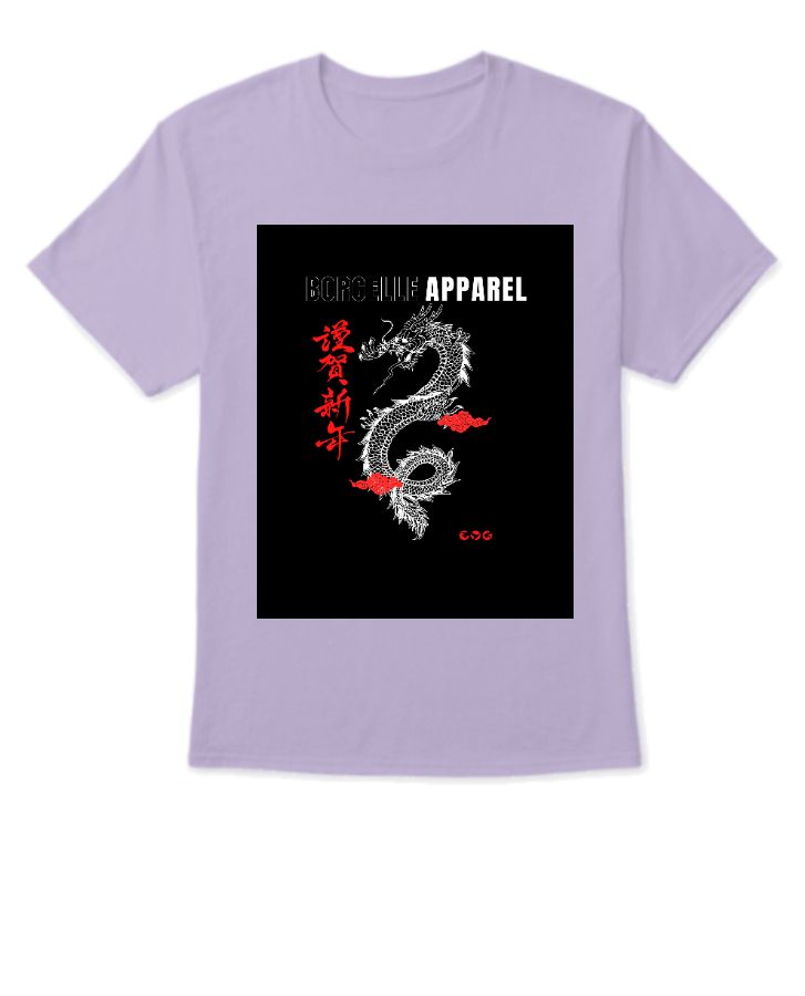 Borcelle Apparel Asthetic Tshirt Half  - Front