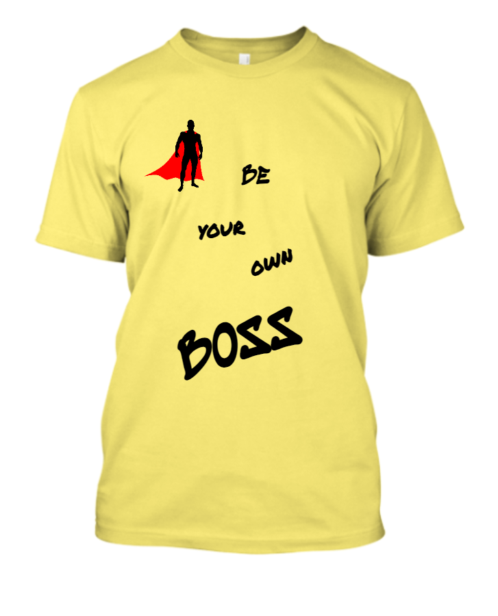 Boss Half Sleeve T-Shirt - Front