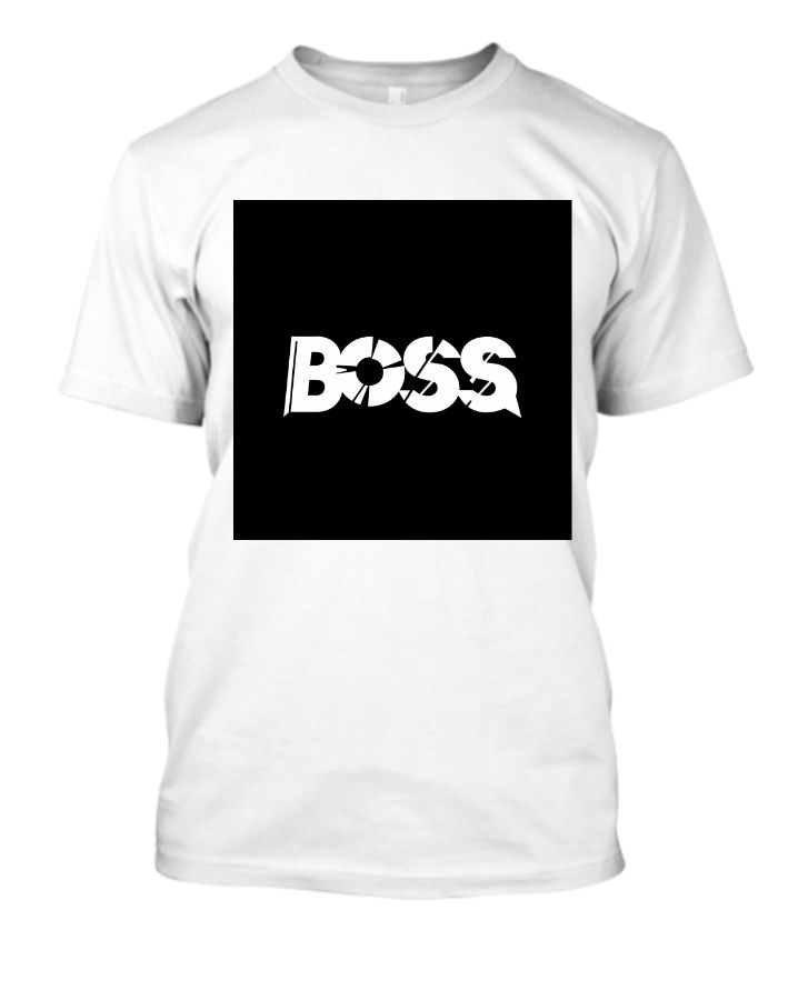 Boss Vibes Only Design T-Shirt - Front