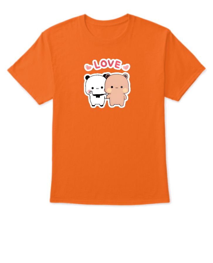 Bubu Dudu Love - Unisex T-Shirt - Adorable Duo - Front