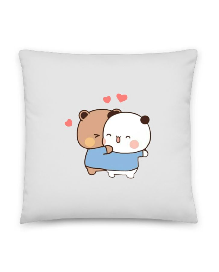 Bubu and Dudu Bears Couples Hugg Pillow - Front