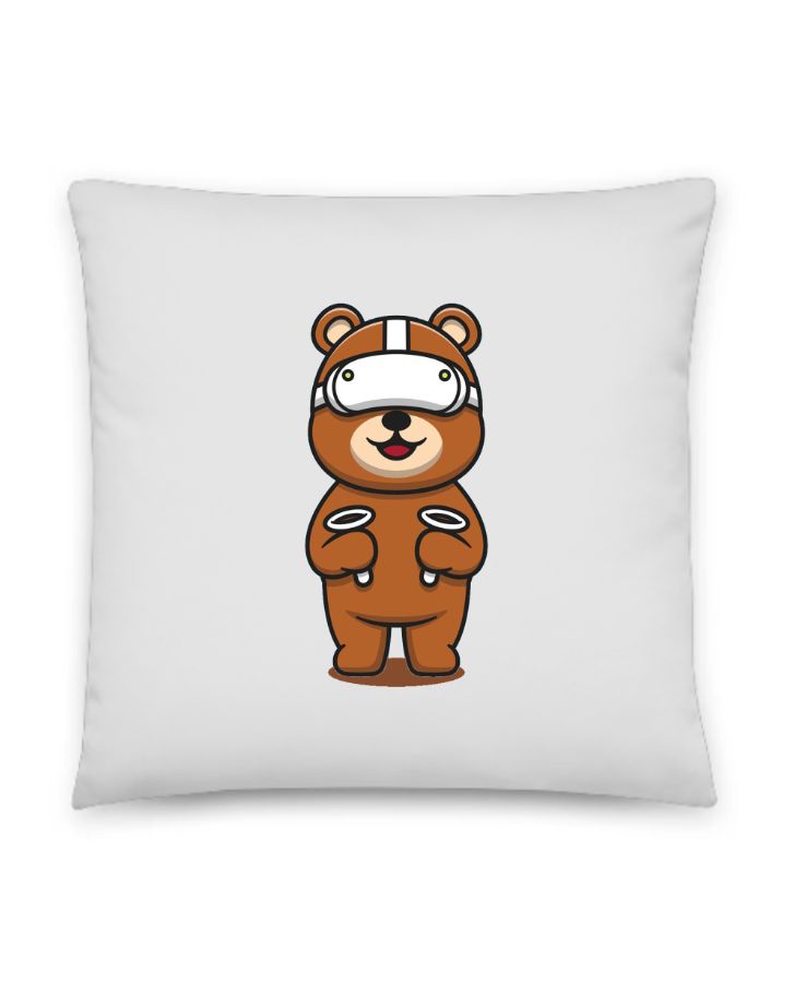 Bubu and Dudu Bears Couples Vision Pillow - Front