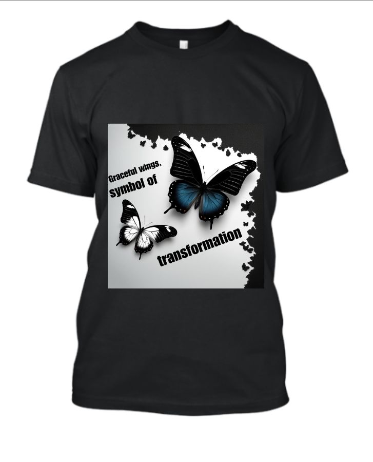 Butterfly t-shirts for man and woman - Front