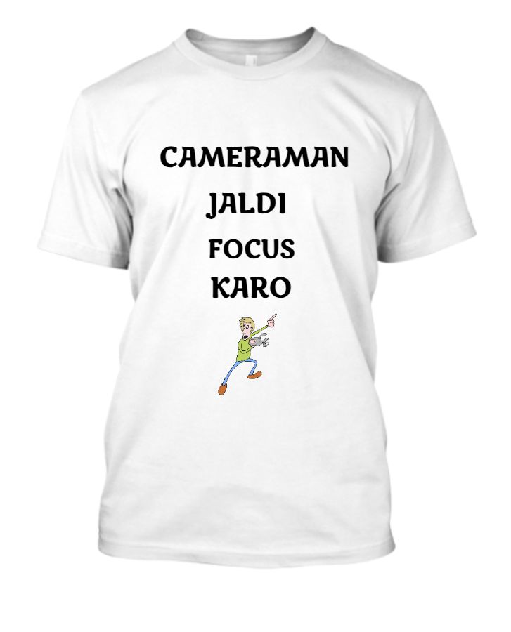 CAMERAMAN JALDI FOCUS KARO - Front