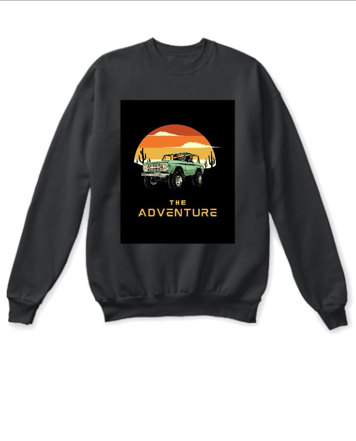 CAR PRINT HOODIE - Front