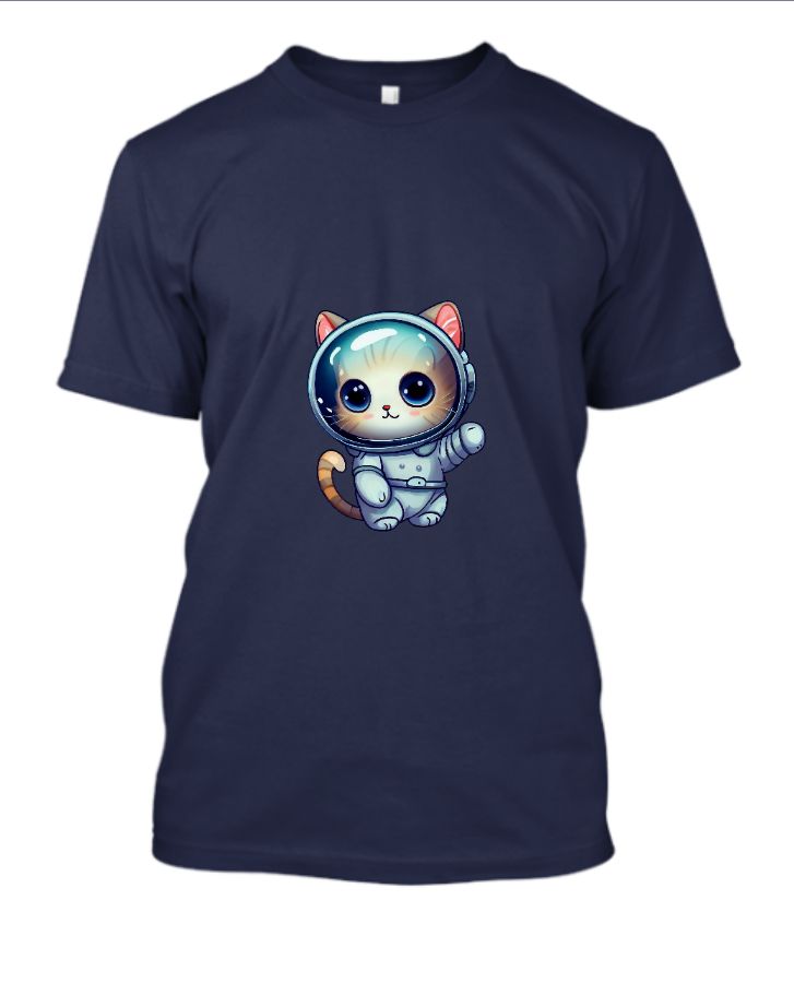 CAT ASTRONAUT HALF SLEEVES T-SHIRT - Front
