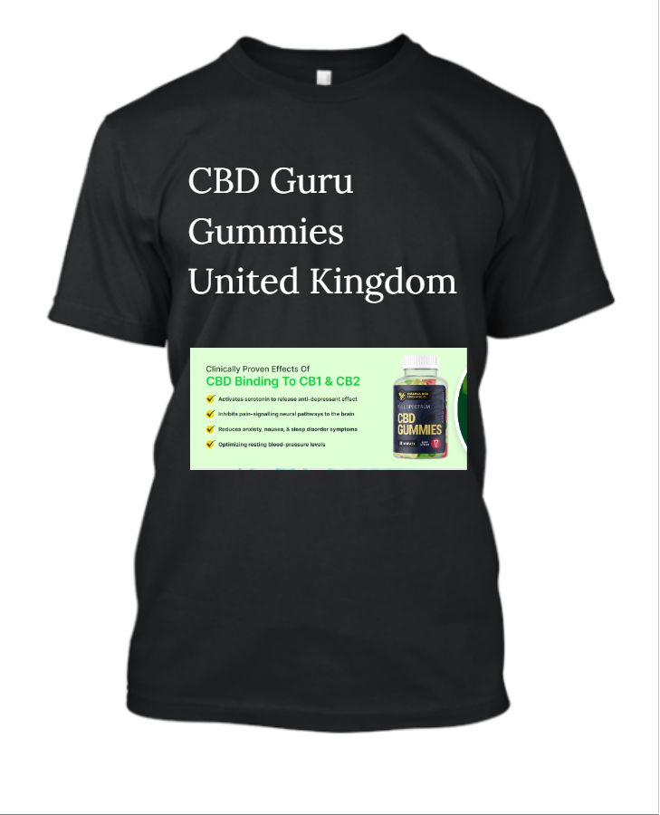 CBD Guru Gummies United Kingdom Does It Work? - Front