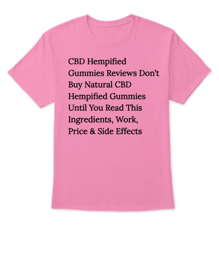 CBD Hempified Gummies Reviews (2024) Don't Buy Until Knowing Price CBD Hempified Gummies Warning? - Front