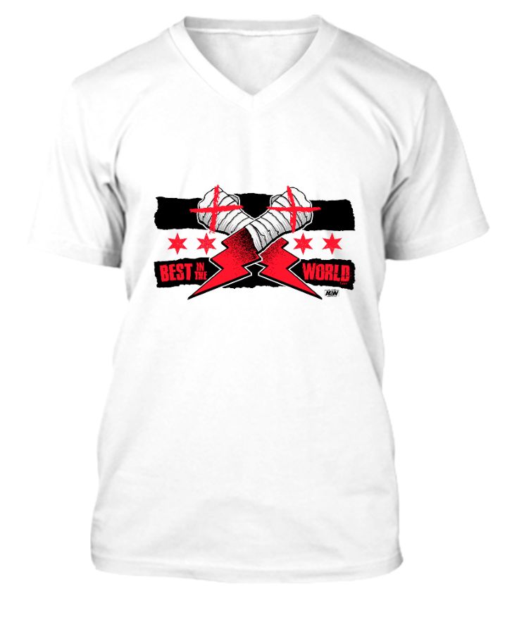 CM Punk Best In The World T-Shirt (I WAS THERE) - Front