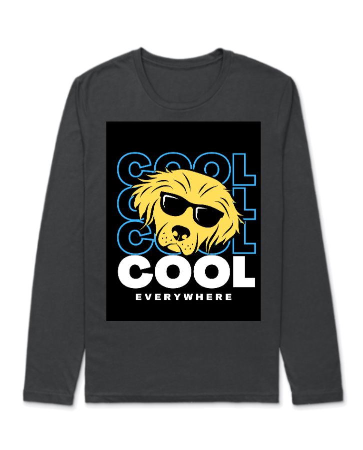 COOL FULL Sleeve Tee full cottoun - Front