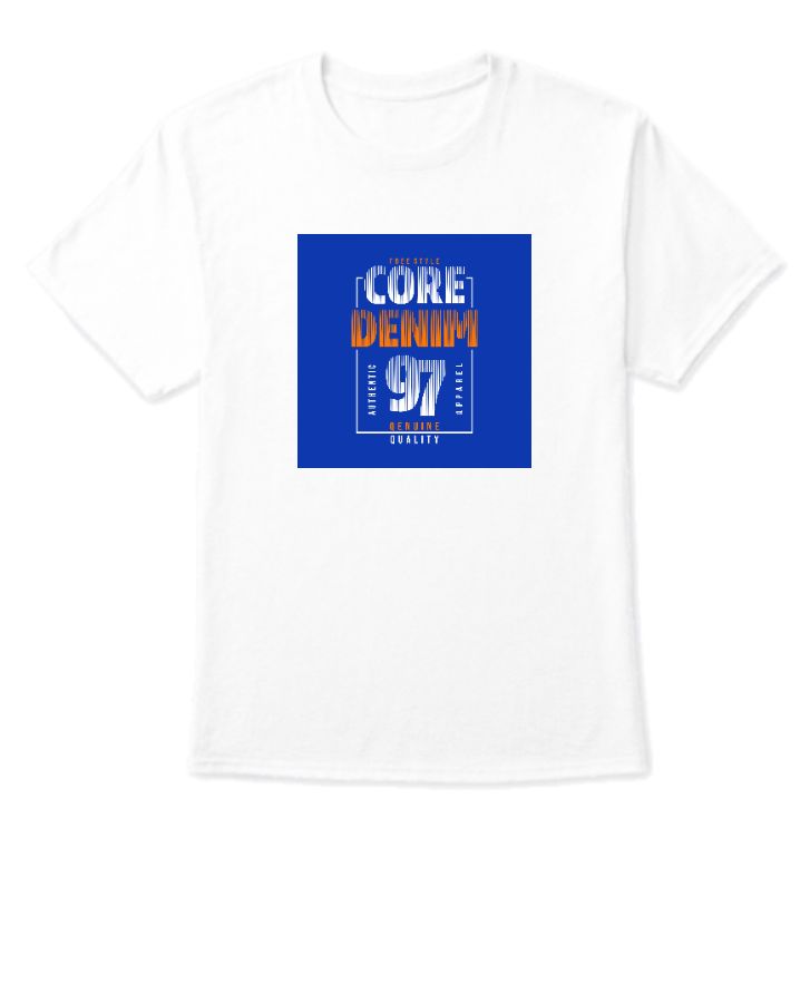 CORE DENIM | FRONT PRINT - Front
