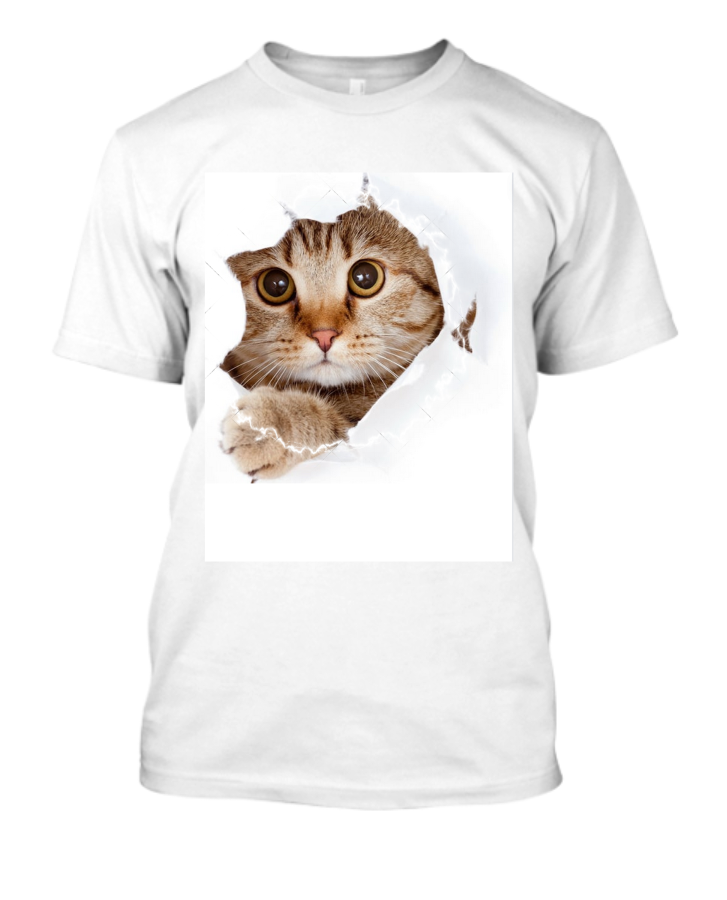 CUTE CAT LOVER TSHIRT  - Front