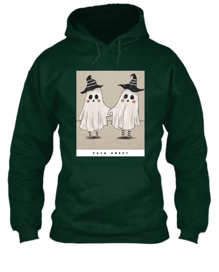 CUTE GHOST Hoodie By MR  - Front