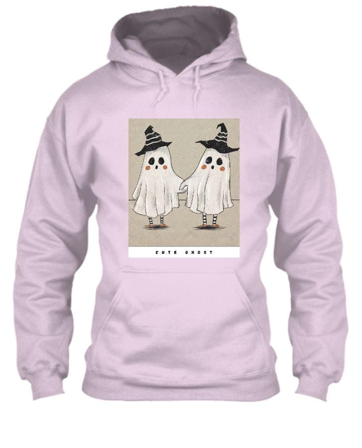 CUTE GHOST Hoodie By MR - Front