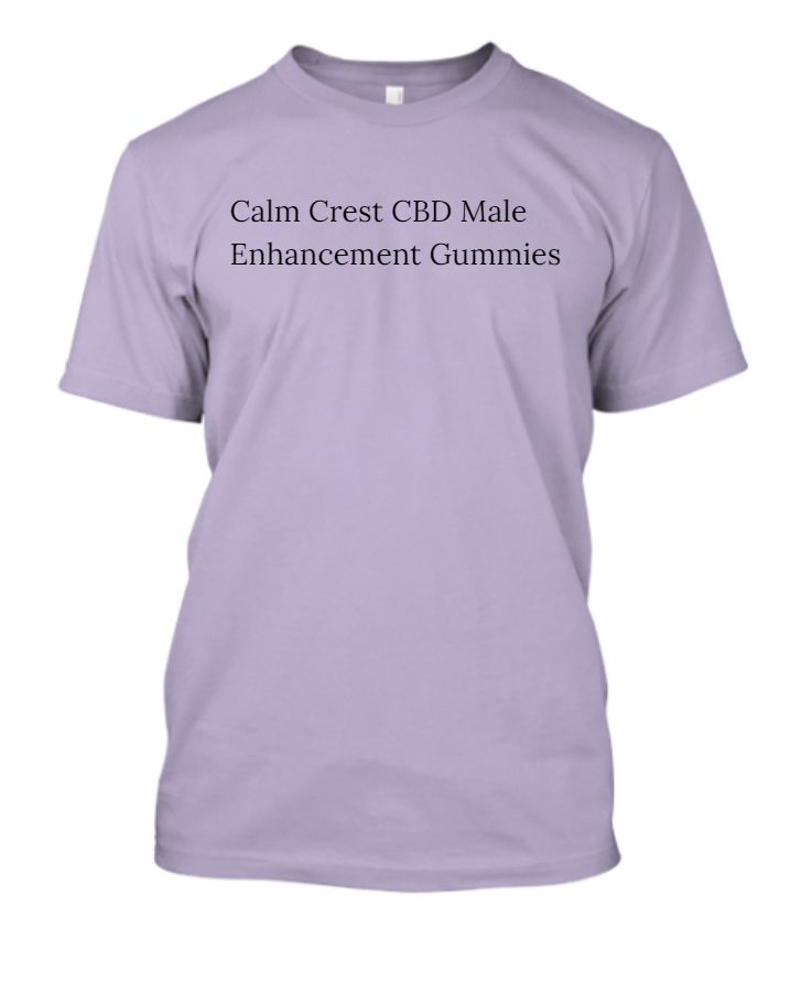 Calm Crest CBD Male Enhancement Gummies Ingredients, Formula - Front