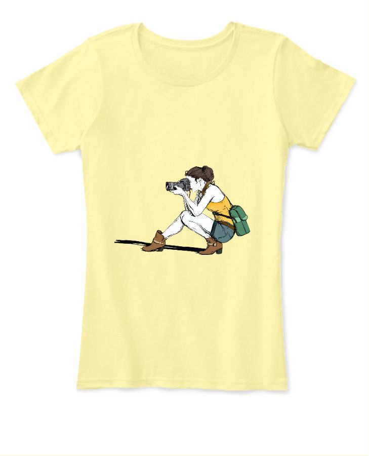 Camera girl T-Shirt - Front