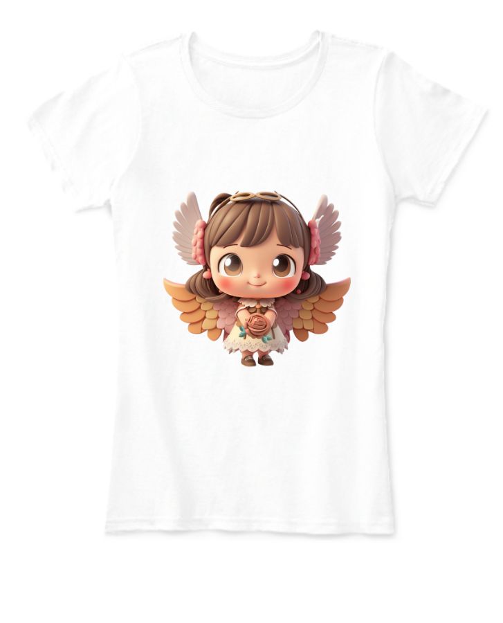Cartoon  girl Women T-shirt design - Front