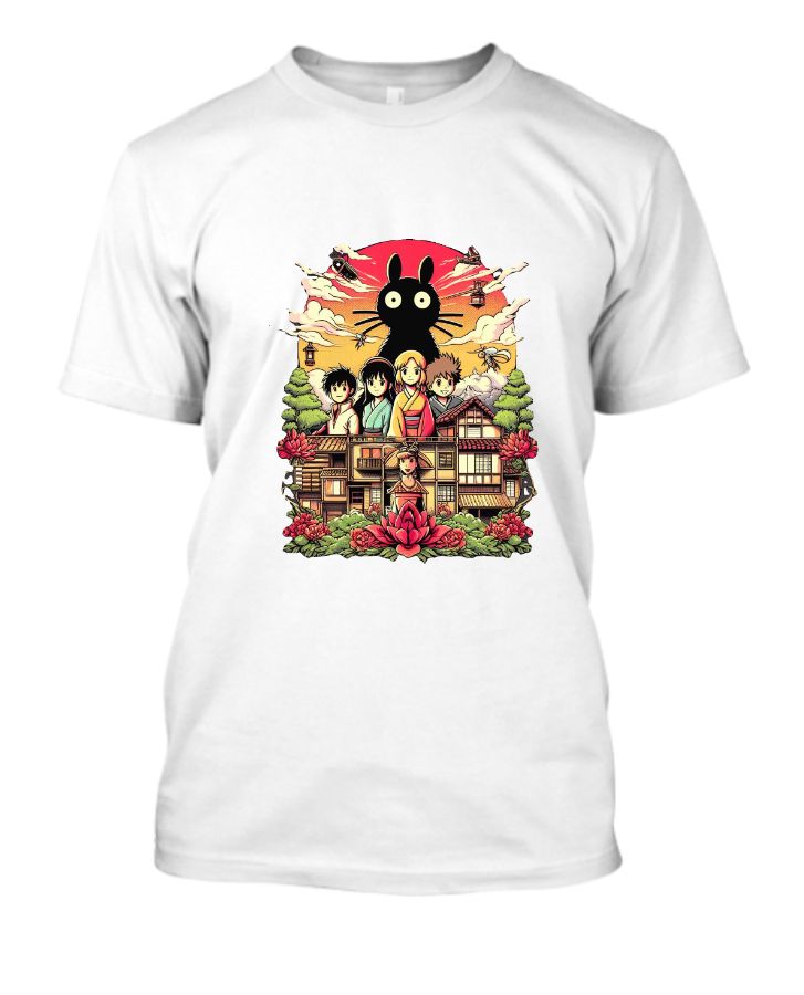 Cartoonistic designed Unisex T-Shirts. High detailed. - Front