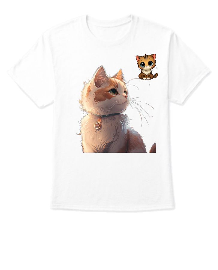 Cat | Half Sleeve T-Shirt - Front