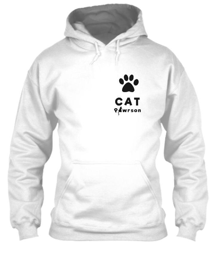Cat Pawrson Hoodie - Front