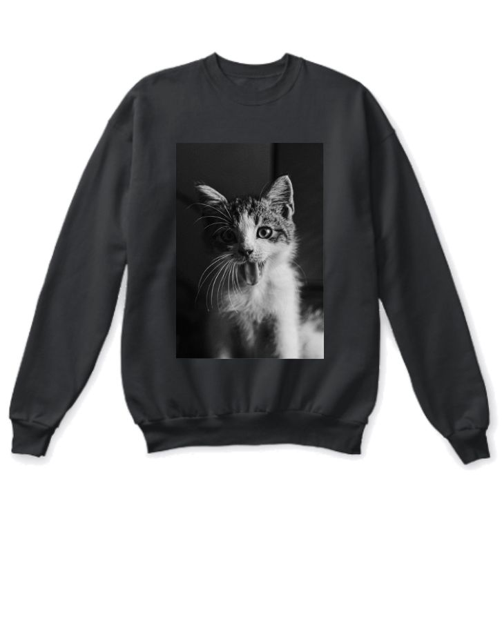 Mens cat sales sweatshirt