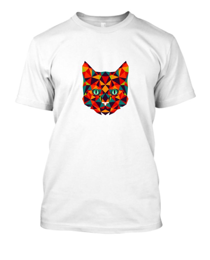 Cat Printed T-Shirt - Front