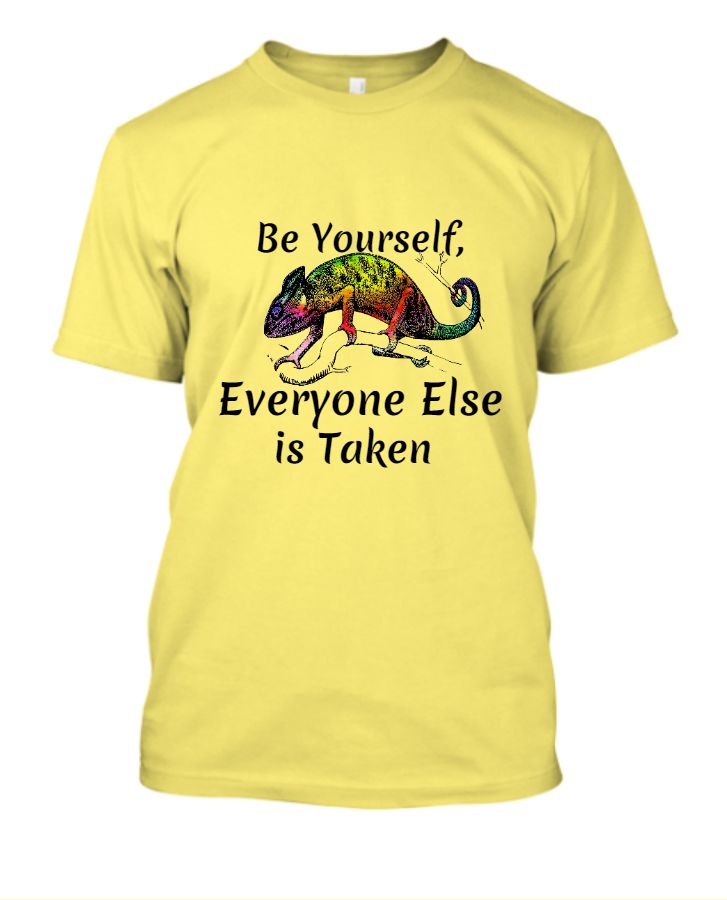Chameleon Vibes T-Shirt: Embrace Your Uniqueness - Front
