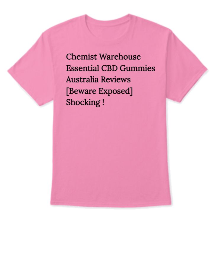 Chemist Warehouse Essential CBD Gummies Australia Official Website Alert? - Front