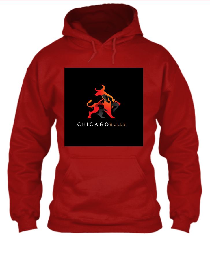 Chicago bulls  Stylish Hoodie - Front