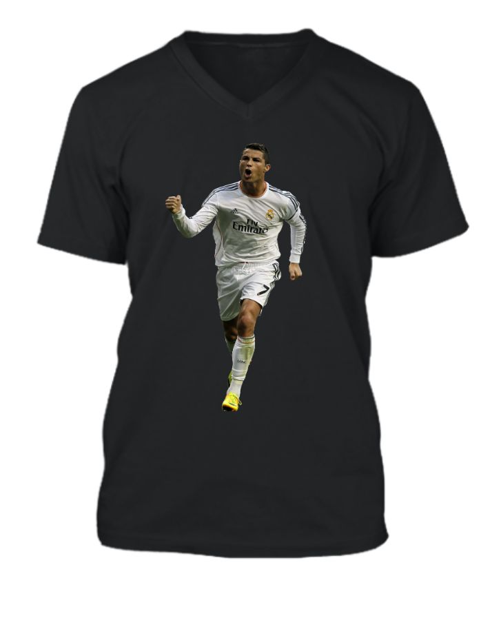 Christiano Ronaldo T-Shirt | Half Sleeve T-Shirt  - Front