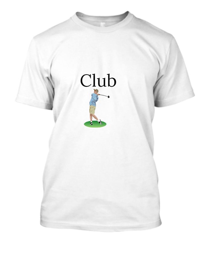 Club half saleeve t-shirt - Front