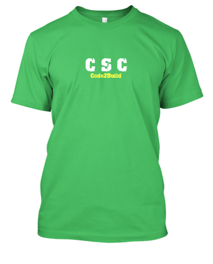 Code2Build CSC Basic T-shirt - Front
