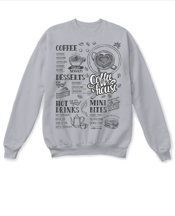 Coffee-House-Sweatshirt - Front