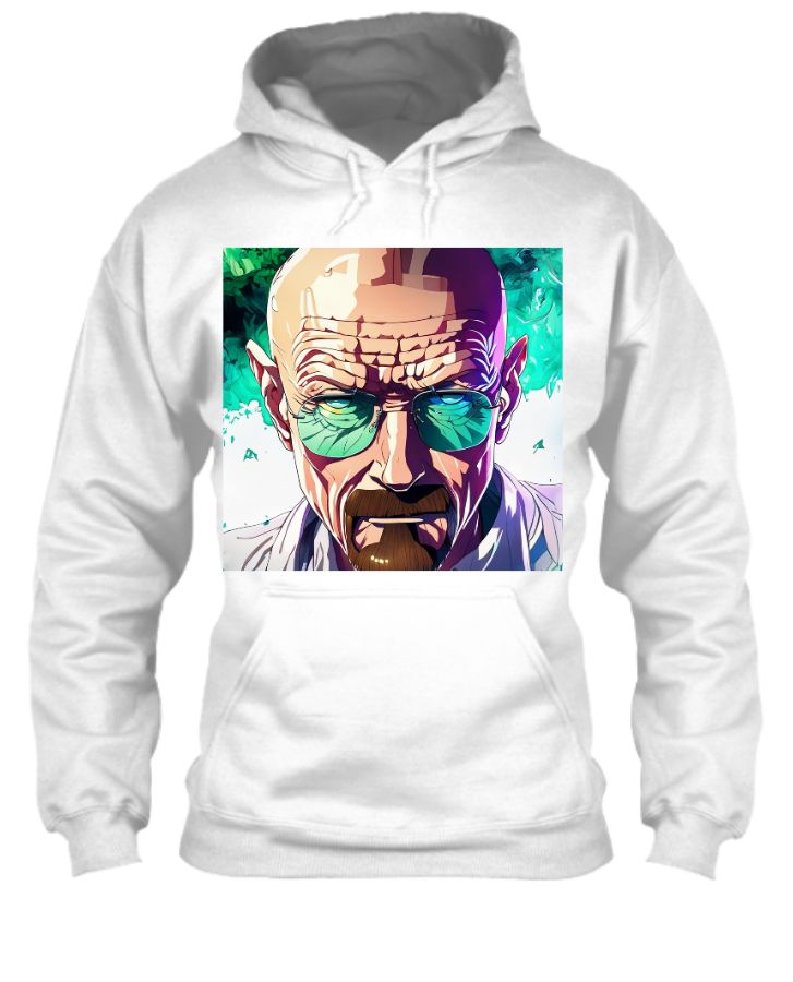 Colourful Illustrated Brush  style Breaking Bad hoddie - Front