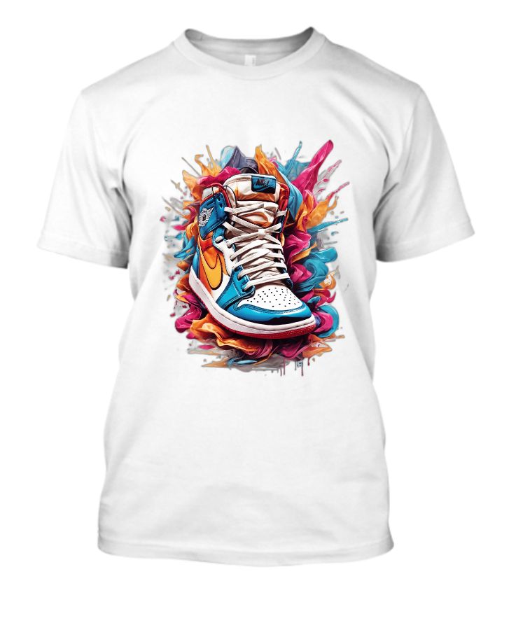 Colourfull trending T-shirt - Front