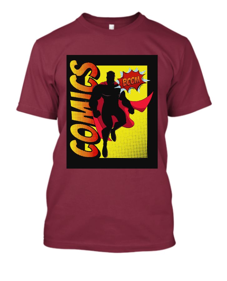 Comic | Half Sleeves Tshirt - Front