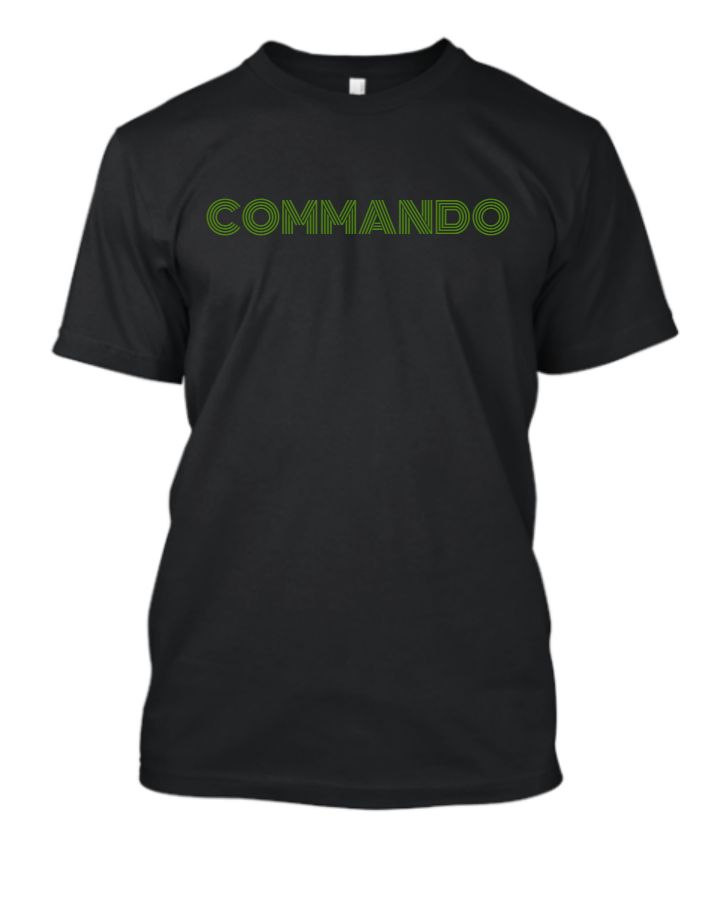 Commando - Premium Tees - Front