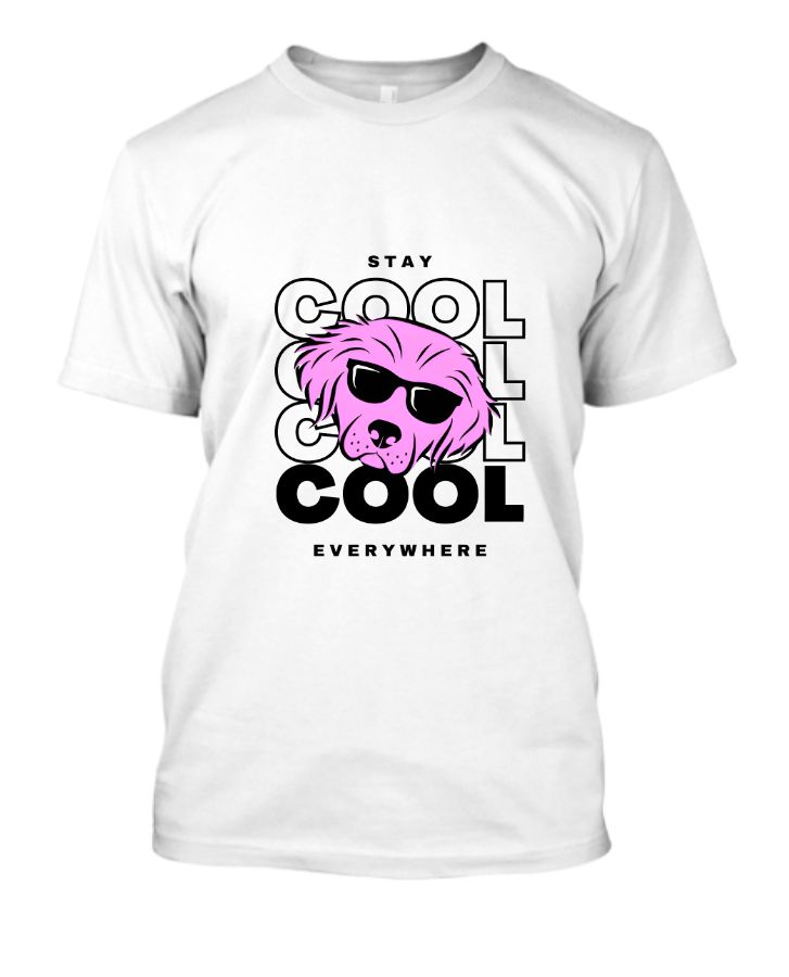 Cool Dog premium t_shirt - Front