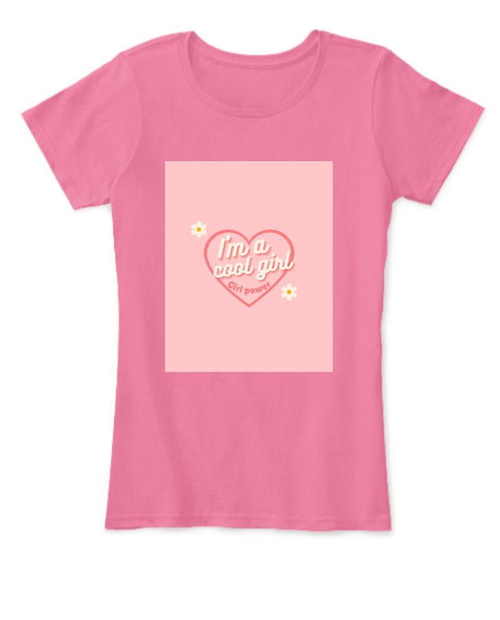 Cool Girls | Half Sleeve T-shirts - Front