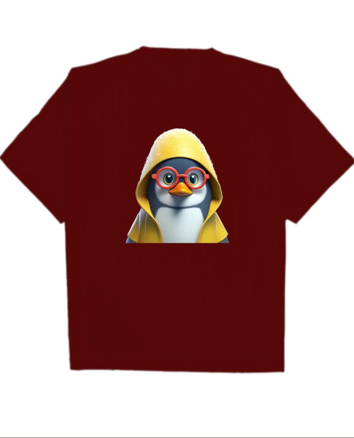 Summer cool penguin t-shirt - Front