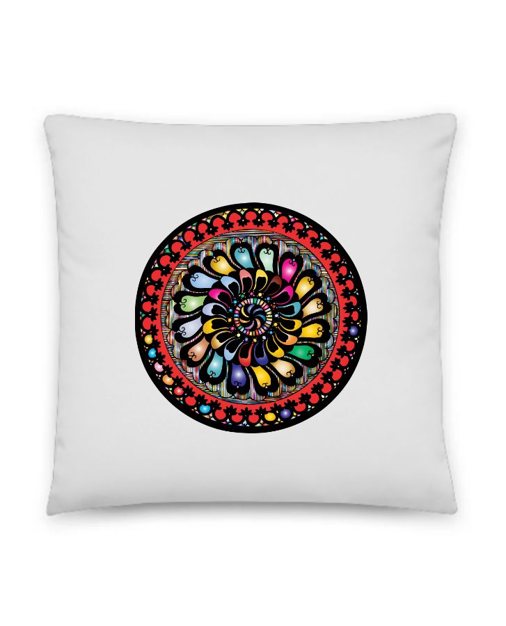 Cotton desaning Sleeping Pillow - Front