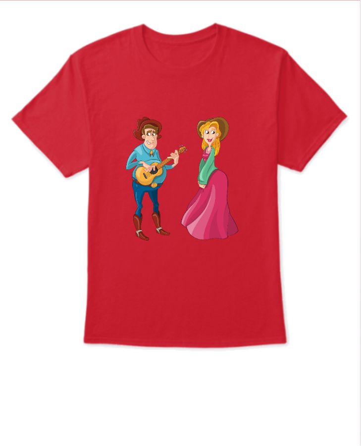 Cowboy t-shirts  - Front