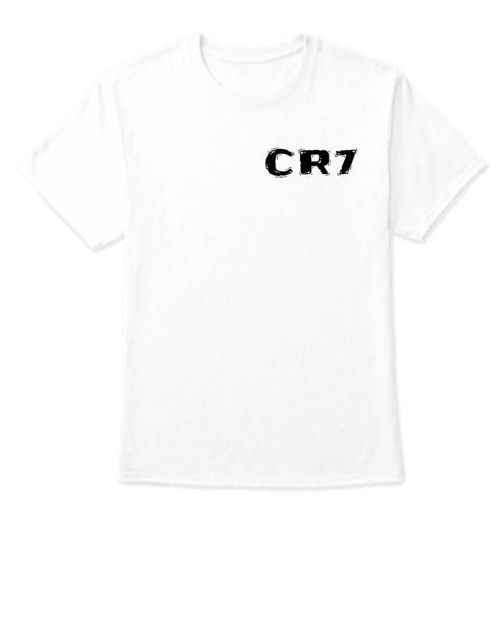 Cr7 Backprint Tshirt - Front
